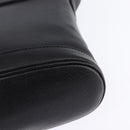 SAINT LAURENT Shoulder Bag Leather Black Gold Auth 148350-16