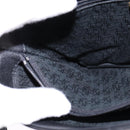 SAINT LAURENT Shoulder Bag Leather Black Gold Auth 148350-19