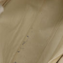 CHANEL Matelasse Chain Shoulder Bag Caviar Skin White Gold CC Auth 148356-10