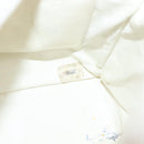 CHANEL Matelasse Chain Shoulder Bag Caviar Skin White Gold CC Auth 148356-12