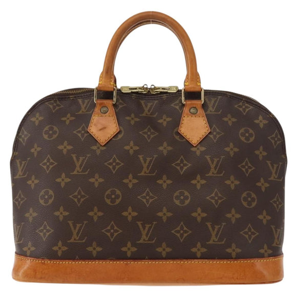 LOUIS VUITTON Monogram Alma Hand Bag M51130 LV Auth 148360