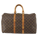 LOUIS VUITTON Monogram Keepall 45 Boston Bag M41428 LV Auth 148362-2