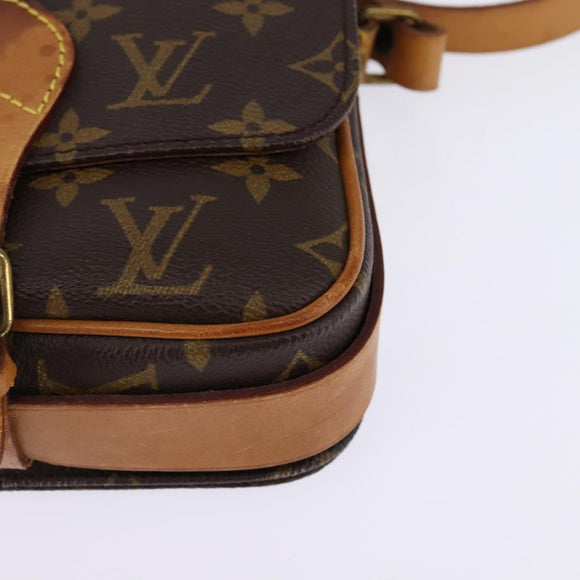 LOUIS VUITTON Monogram Cartouchiere PM Shoulder Bag M51254 LV Auth 148364
