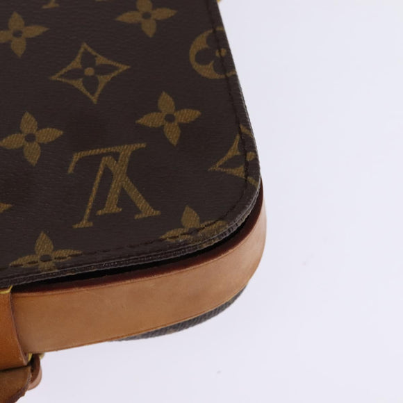 LOUIS VUITTON Monogram Cartouchiere PM Shoulder Bag M51254 LV Auth 148364