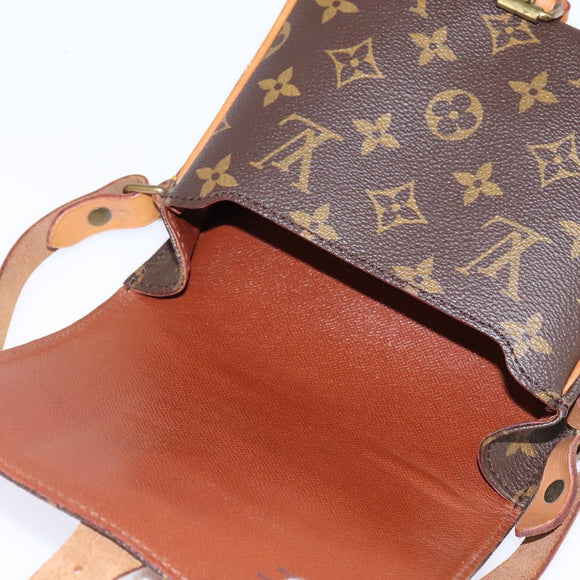 LOUIS VUITTON Monogram Cartouchiere PM Shoulder Bag M51254 LV Auth 148364