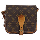 LOUIS VUITTON Monogram Cartouchiere PM Shoulder Bag M51254 LV Auth 148364-13