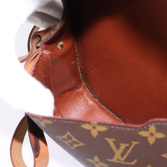 LOUIS VUITTON Monogram Cartouchiere PM Shoulder Bag M51254 LV Auth 148364