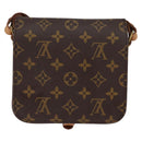 LOUIS VUITTON Monogram Cartouchiere PM Shoulder Bag M51254 LV Auth 148364-2