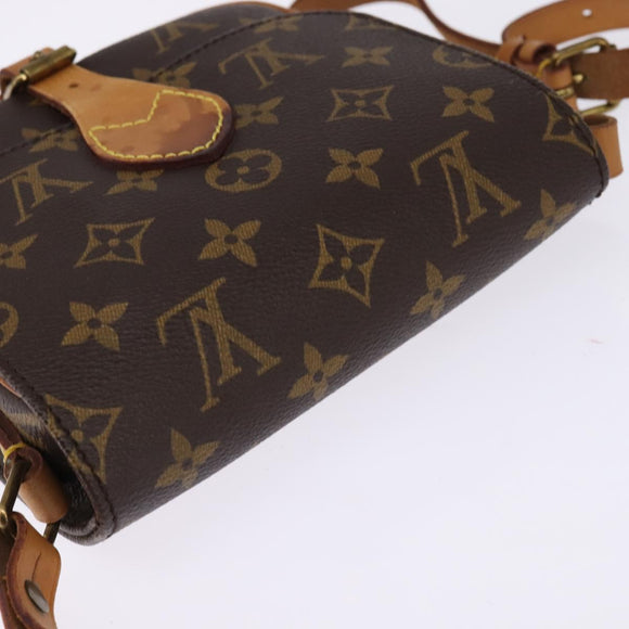LOUIS VUITTON Monogram Cartouchiere PM Shoulder Bag M51254 LV Auth 148364