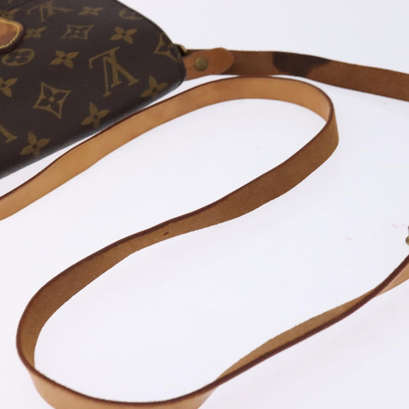 LOUIS VUITTON Monogram Cartouchiere PM Shoulder Bag M51254 LV Auth 148364