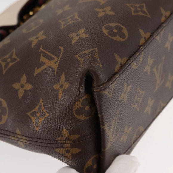 LOUIS VUITTON Monogram Tuile Reevess Shoulder Bag 2way M43576 LV Auth 148365
