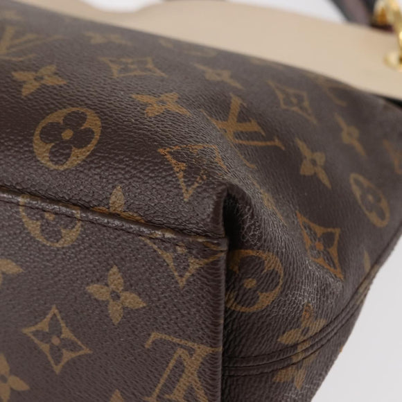 LOUIS VUITTON Monogram Tuile Reevess Shoulder Bag 2way M43576 LV Auth 148365