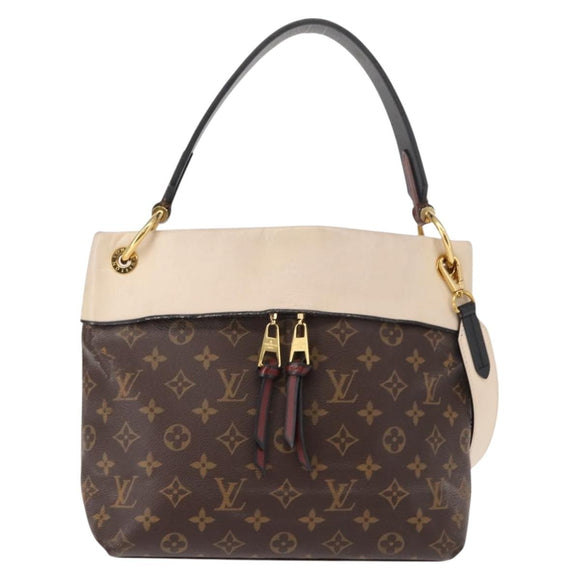LOUIS VUITTON Monogram Tuile Reevess Shoulder Bag 2way M43576 LV Auth 148365