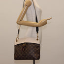 LOUIS VUITTON Monogram Tuile Reevess Shoulder Bag 2way M43576 LV Auth 148365-24