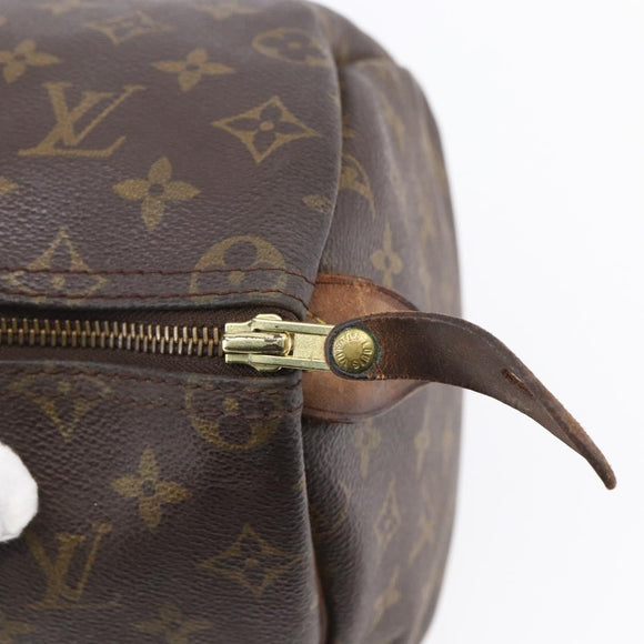 LOUIS VUITTON Monogram Speedy 35 Hand Bag M41524 LV Auth 148366