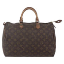 LOUIS VUITTON Monogram Speedy 35 Hand Bag M41524 LV Auth 148366-13