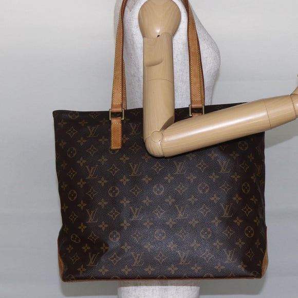 LOUIS VUITTON Monogram Cabas Mezzo Tote Bag M51151 LV Auth 148367