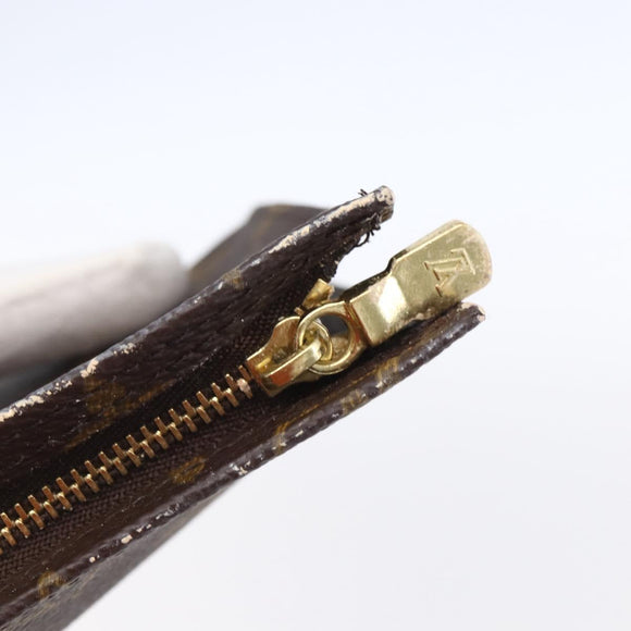 LOUIS VUITTON Monogram Bucket GM Accessory Pouch Vintage LV Auth 148369