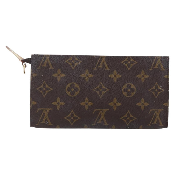 LOUIS VUITTON Monogram Bucket GM Accessory Pouch Vintage LV Auth 148369