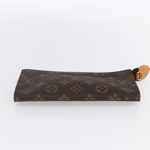 LOUIS VUITTON Monogram Bucket GM Accessory Pouch Vintage LV Auth 148369
