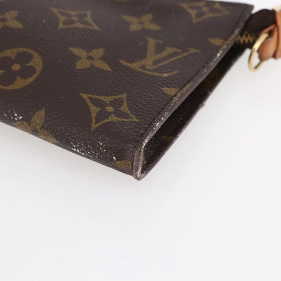 LOUIS VUITTON Monogram Bucket GM Accessory Pouch Vintage LV Auth 148369