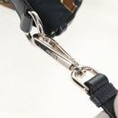 PRADA Hand Bag Nylon 2way Brown Silver Auth 148372-9