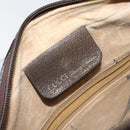 GUCCI GG Supreme Web Sherry Line Shoulder Bag PVC Beige Gold 010 378 Auth 148373-19