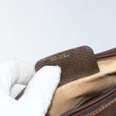 GUCCI GG Supreme Web Sherry Line Shoulder Bag PVC Beige Gold 010 378 Auth 148373-12