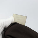 GUCCI GG Canvas Shoulder Bag Beige Gold Auth 148374-23