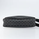 LOUIS VUITTON Damier Graphite Daniel MM Shoulder Bag N58029 LV Auth 148377-5