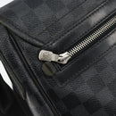 LOUIS VUITTON Damier Graphite Daniel MM Shoulder Bag N58029 LV Auth 148377-17