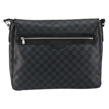 LOUIS VUITTON Damier Graphite Daniel MM Shoulder Bag N58029 LV Auth 148377 - 0