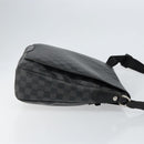 LOUIS VUITTON Damier Graphite Daniel MM Shoulder Bag N58029 LV Auth 148377-3