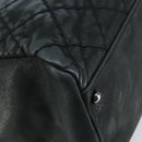 CHANEL Wild Stitch Chain Shoulder Bag Coated Canvas Green CC Auth 148380-16