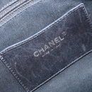 CHANEL Wild Stitch Chain Shoulder Bag Coated Canvas Green CC Auth 148380-17