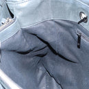 CHANEL Wild Stitch Chain Shoulder Bag Coated Canvas Green CC Auth 148380-19