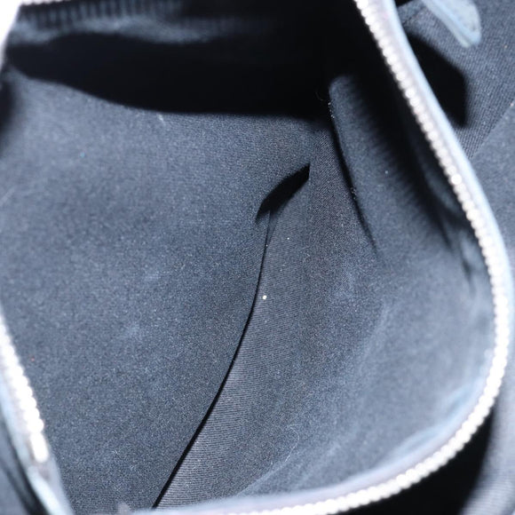 CHANEL Wild Stitch Chain Shoulder Bag Coated Canvas Green CC Auth 148380