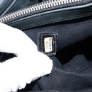 CHANEL Wild Stitch Chain Shoulder Bag Coated Canvas Green CC Auth 148380-12