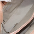 CHANEL Wild Stitch Chain Shoulder Bag Coated Canvas Beige CC Auth 148381-18