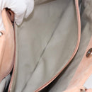 CHANEL Wild Stitch Chain Shoulder Bag Coated Canvas Beige CC Auth 148381-24