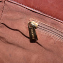 CHANEL Hand Bag Raffia Brown Gold CC Auth 148382-19