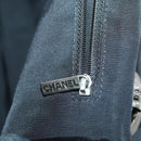 CHANEL Chain Matelasse 2.55 Shoulder Bag Enamel Black Silver CC Auth 148383-22