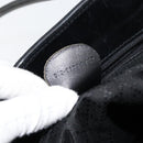 GUCCI Hand Bag Nylon Black Silver 002 2123 0457 Auth 148385-12