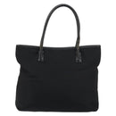 GUCCI Hand Bag Nylon Black Silver 002 2123 0457 Auth 148385-2
