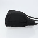 GUCCI Hand Bag Nylon Black Silver 002 2123 0457 Auth 148385-3