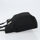 GUCCI Hand Bag Nylon Black Silver 002 2123 0457 Auth 148385-4