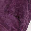 GUCCI GG Nylon Tote Bag Purple Gold 282439 Auth 148387-9