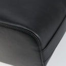 GUCCI Shoulder Bag Leather Black Silver 001 3814 3754 Auth 148388-17