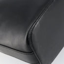 GUCCI Shoulder Bag Leather Black Silver 001 3814 3754 Auth 148388-18