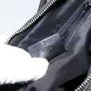 GUCCI Shoulder Bag Leather Black Silver 001 3814 3754 Auth 148388-12